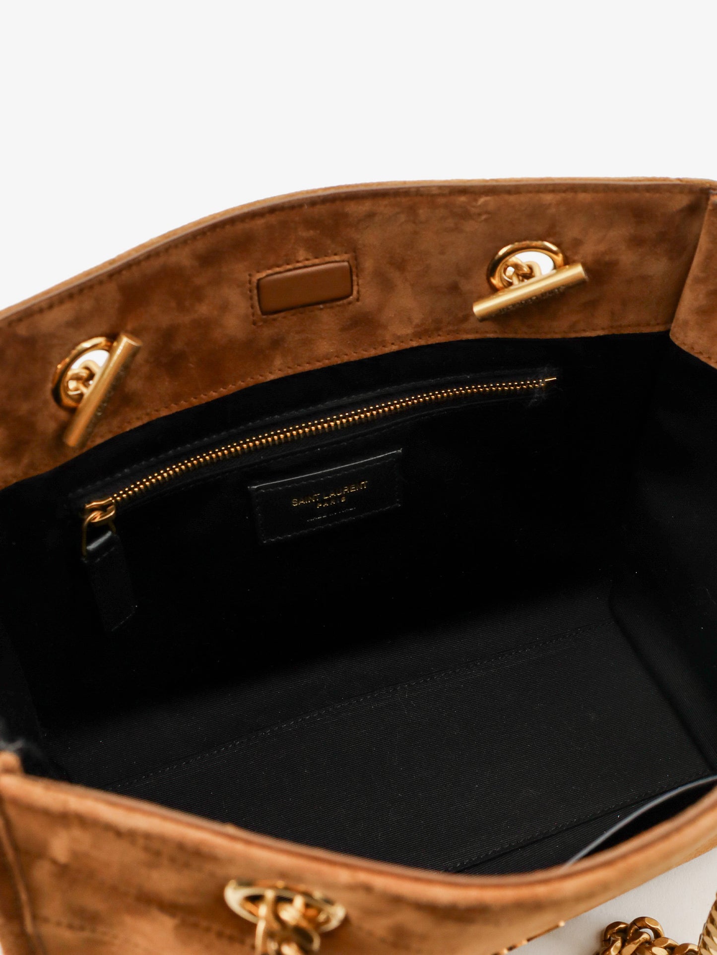 Niki suede shopping bag