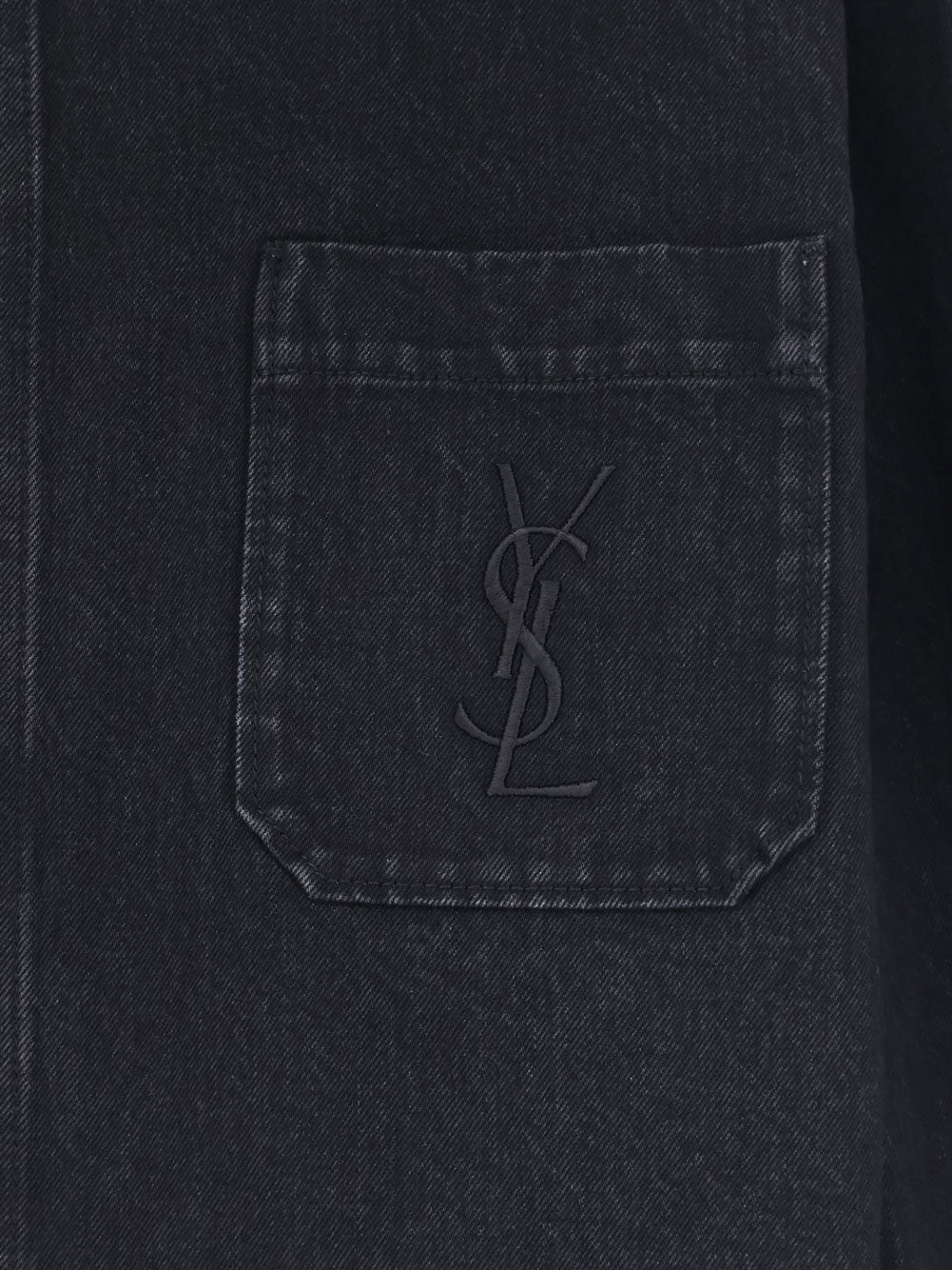 Cassandre black denim overshirt
