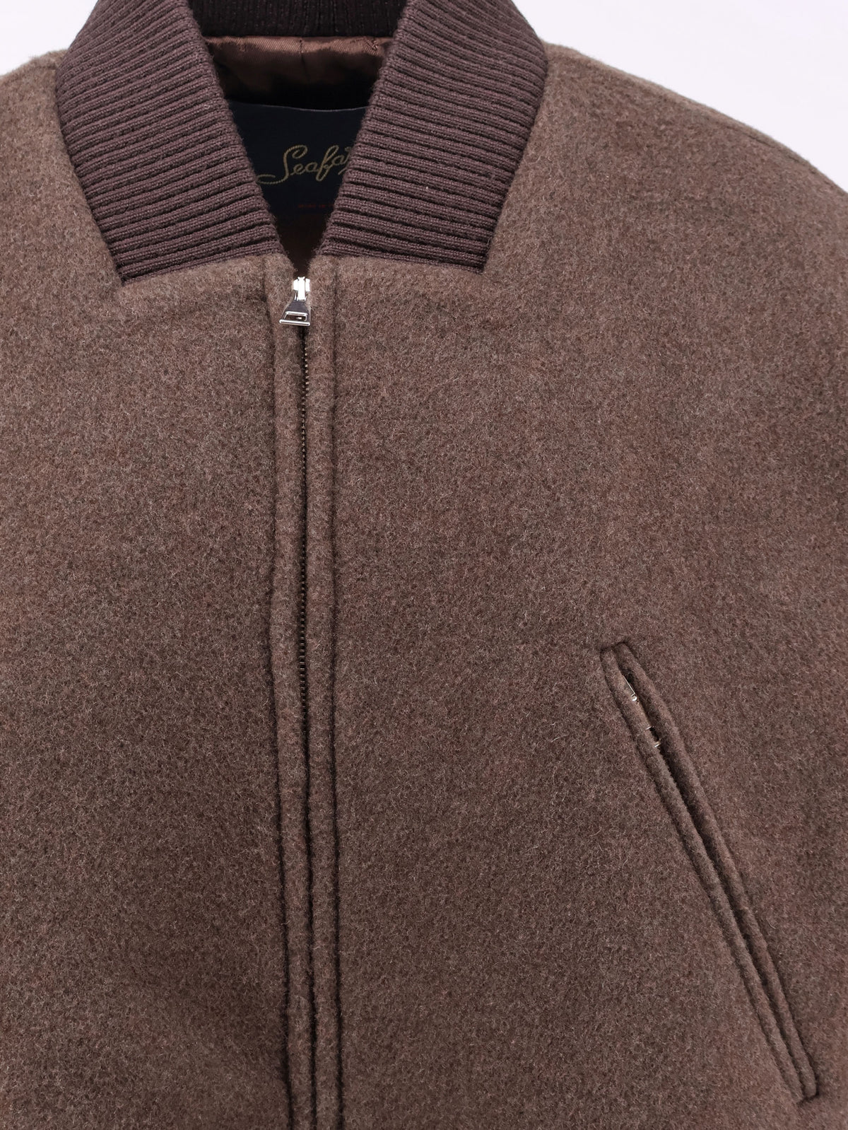Clara virgin wool and cashmere blend jacket