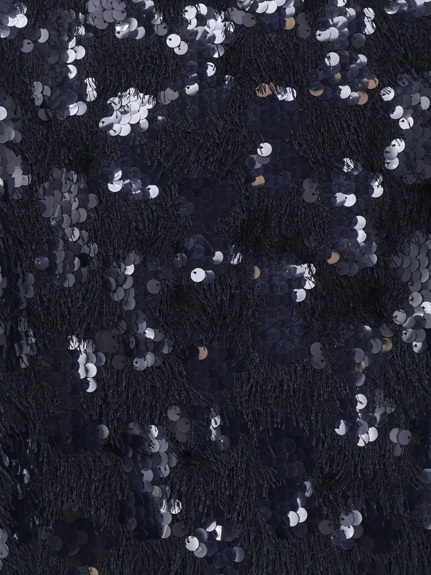 Fringed top wwith sequins
