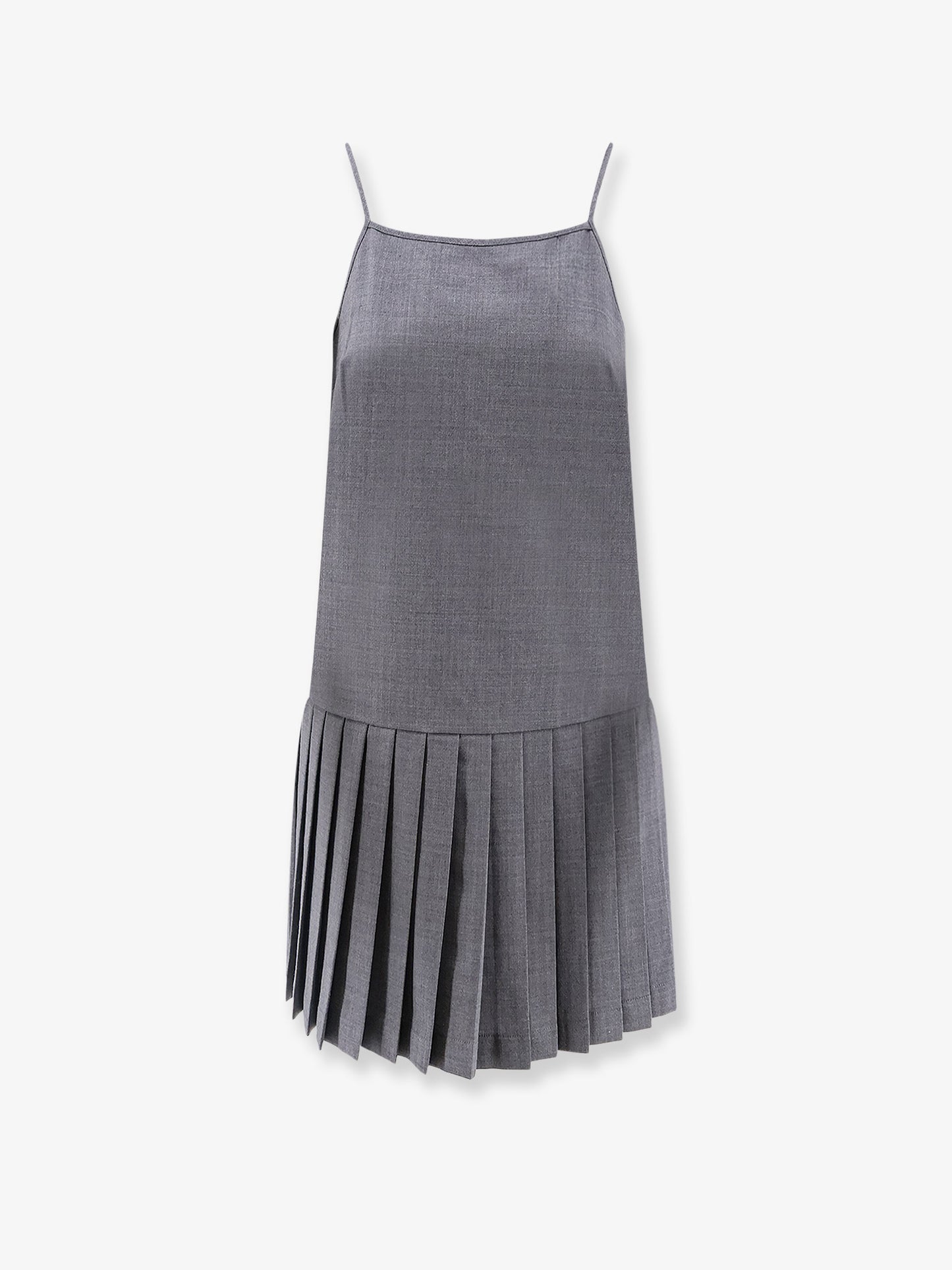 Oliva merino wool blend short dress
