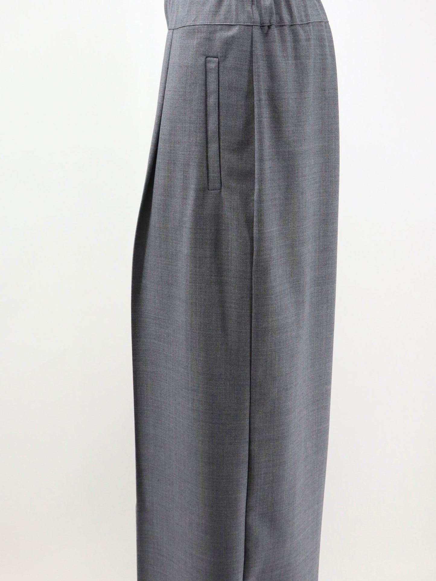 Virgin wool blend trousers