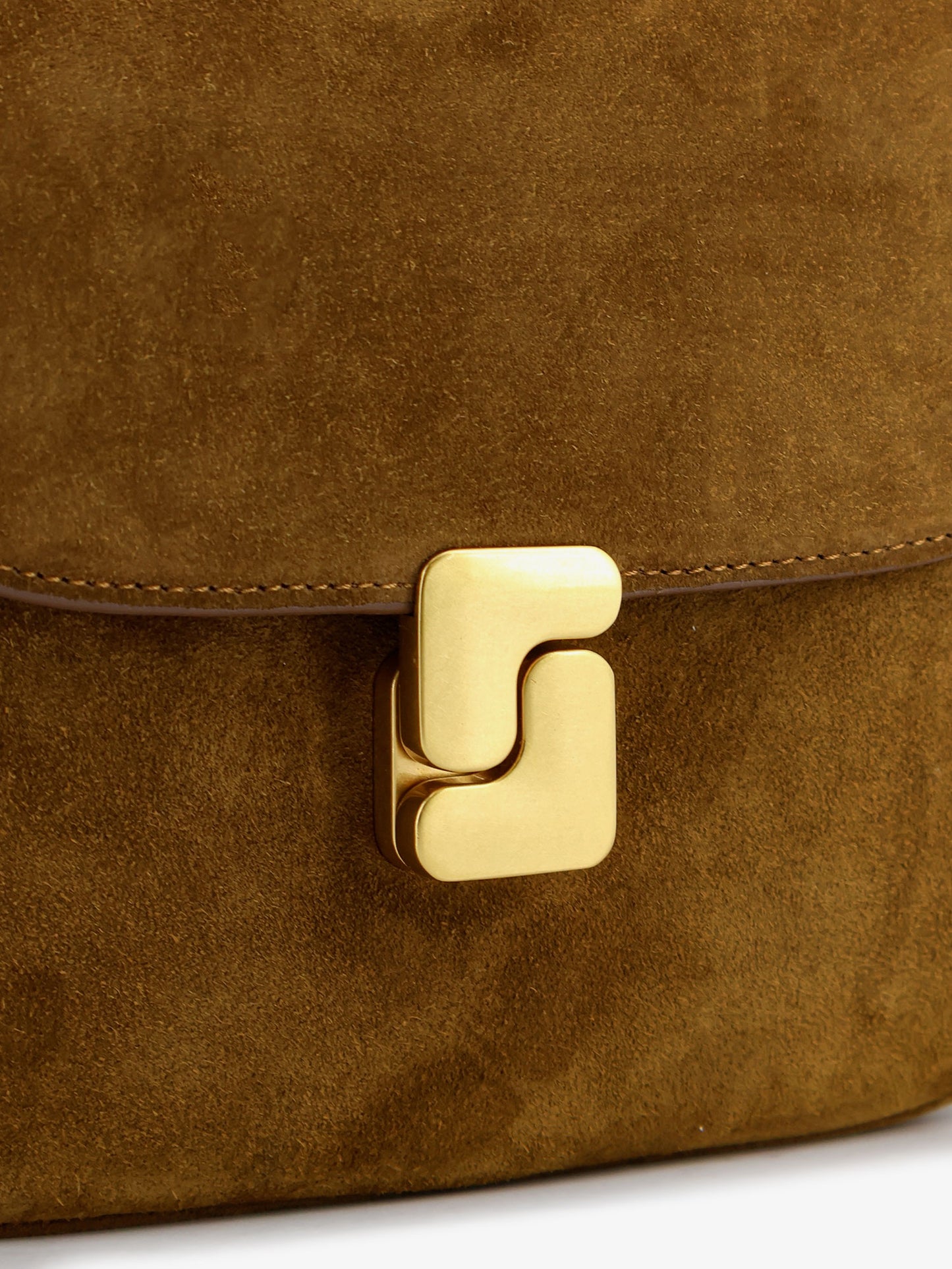 Bellissima Mini suede crossbody bag