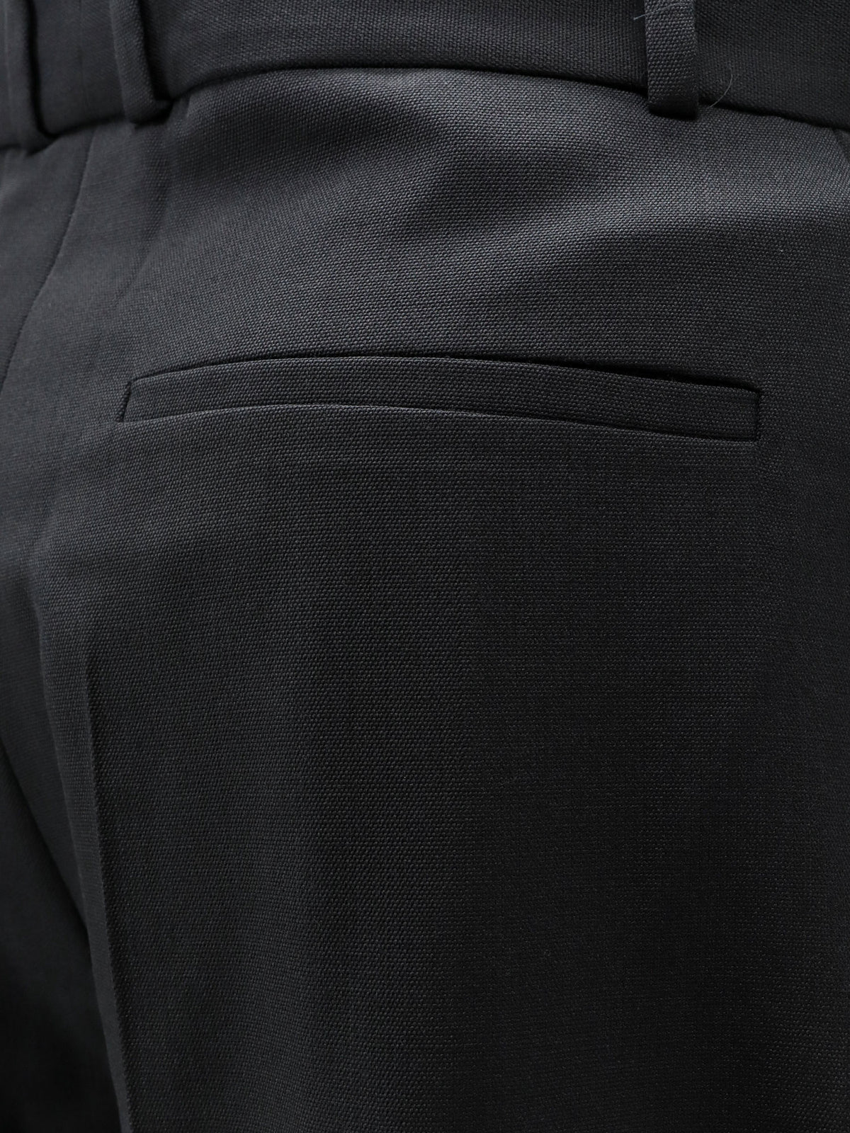 Pantaloni in misto lana oversize