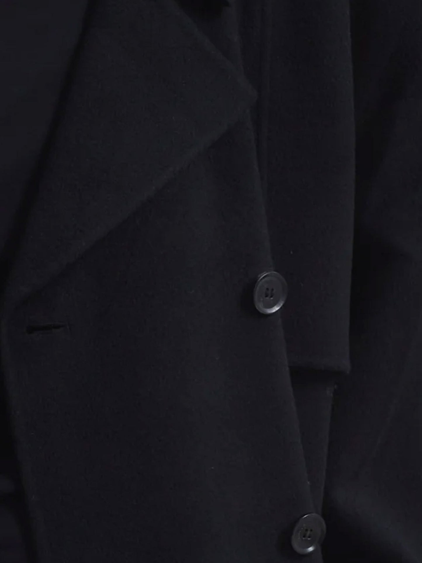 Nikola wool and cashmere blend coat