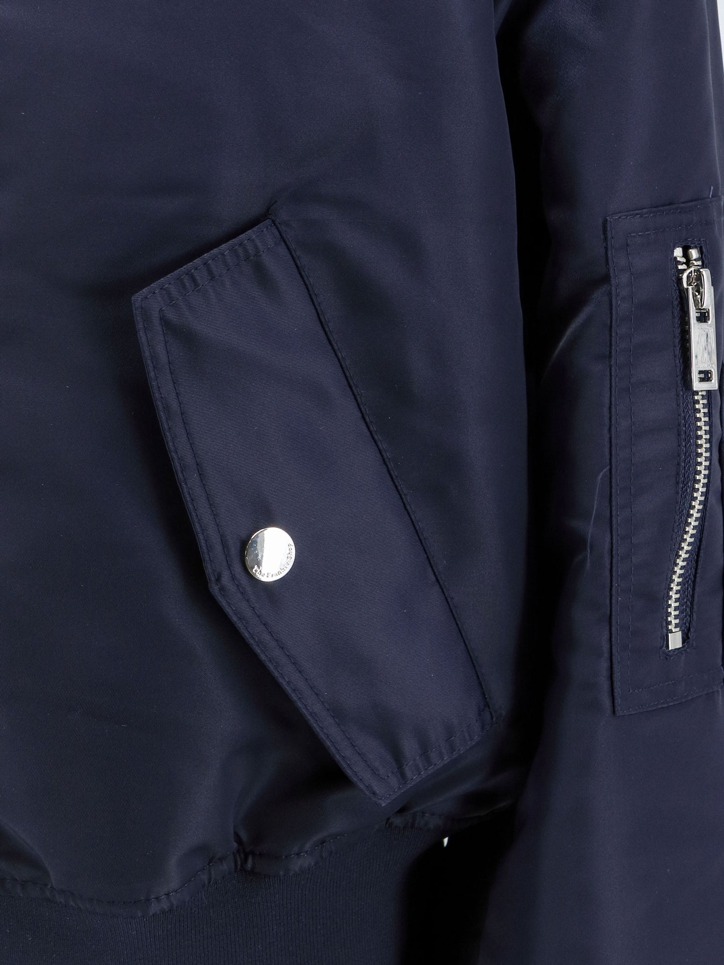 Nylon crop jacket