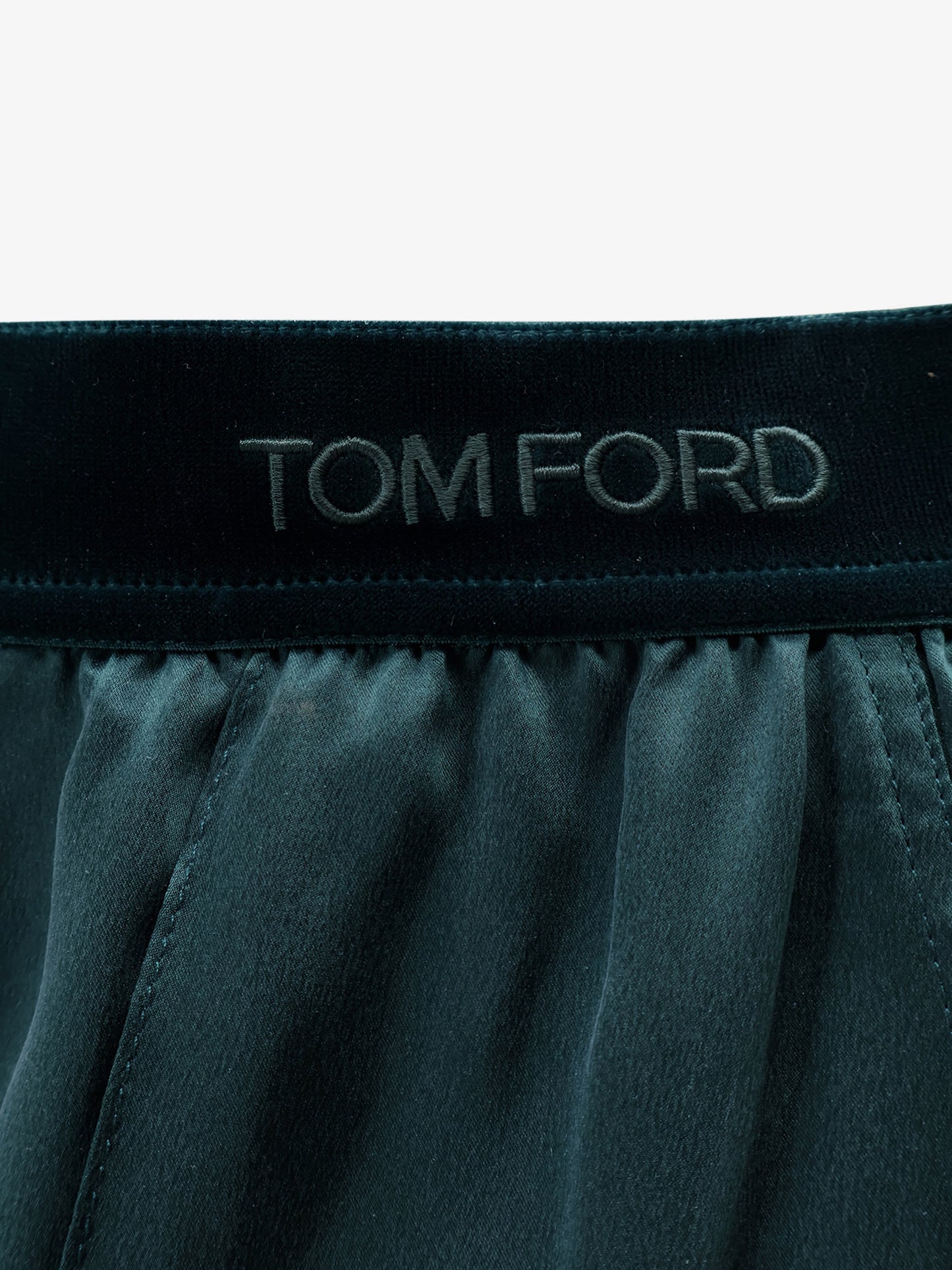 Satin trousers