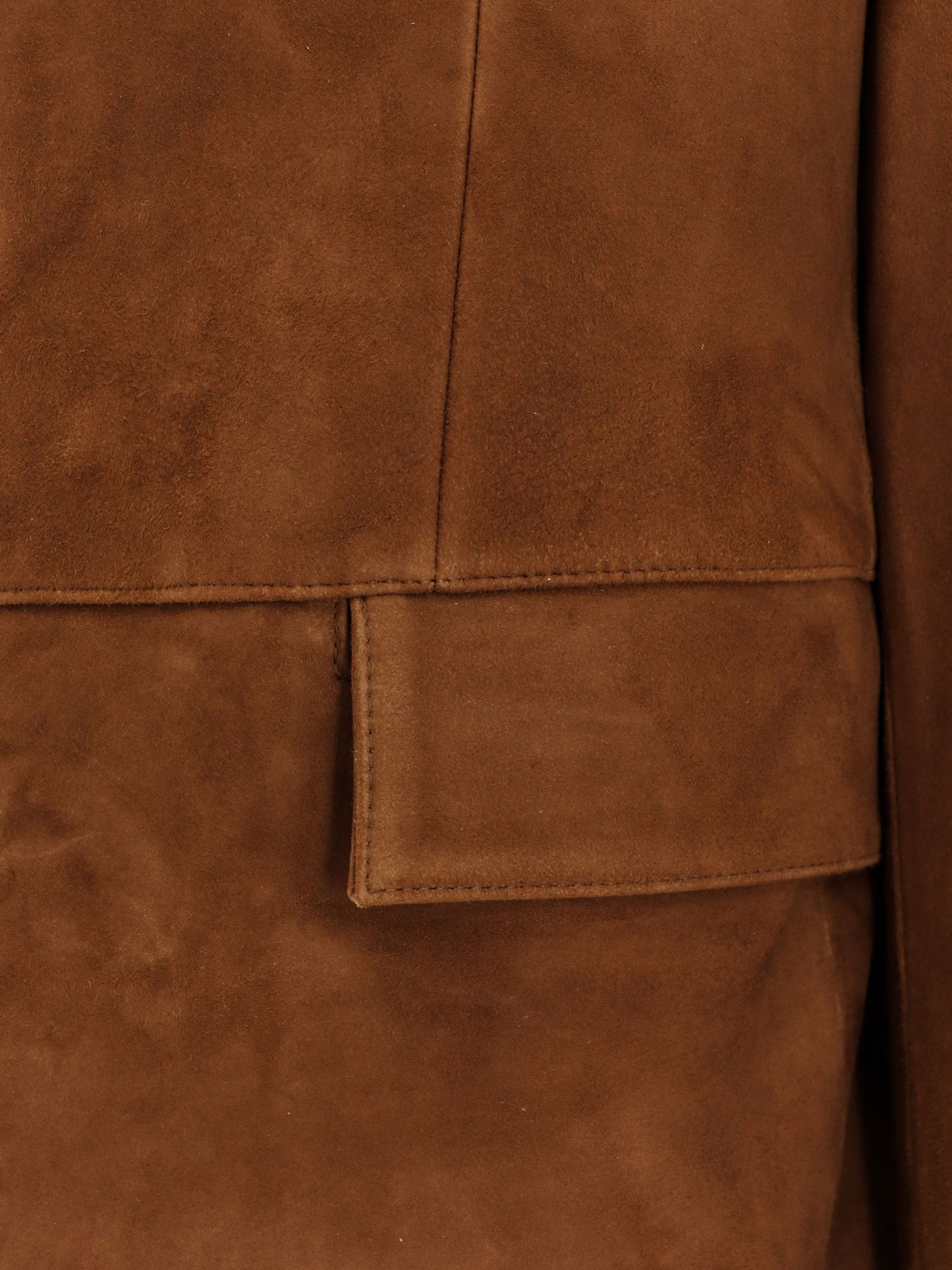 Tailored Unisex suede jacket