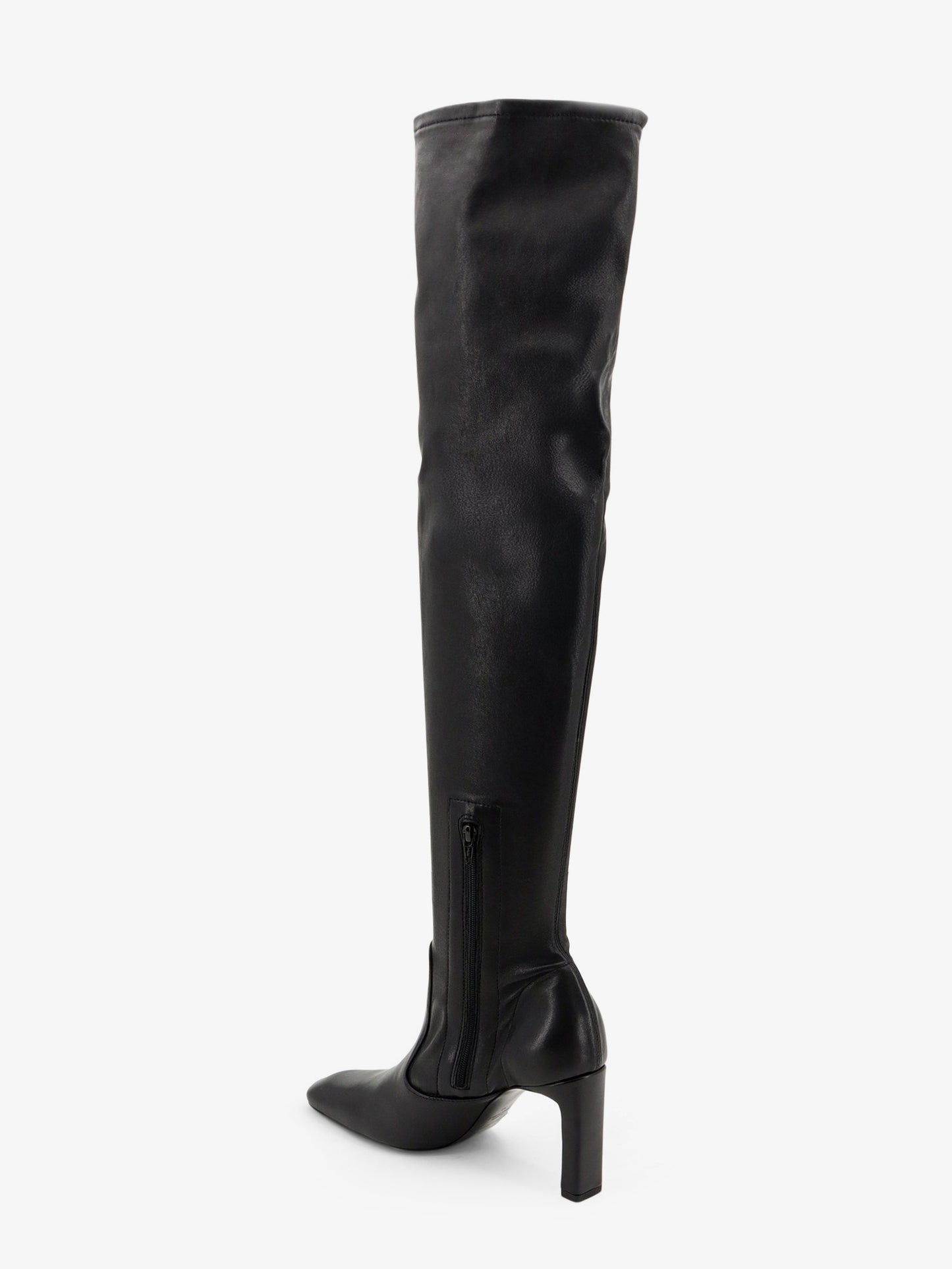 Leather boots