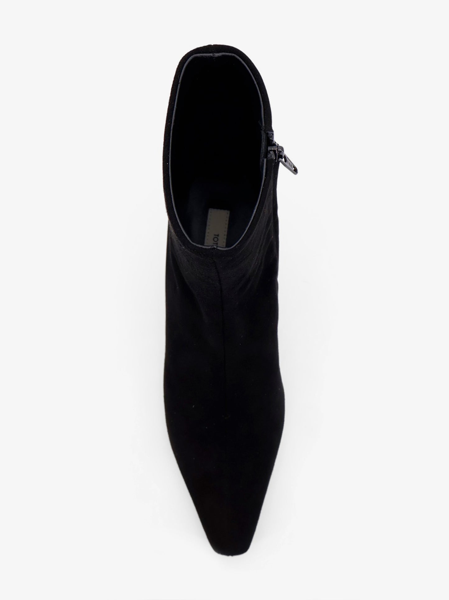 Slim suede boots