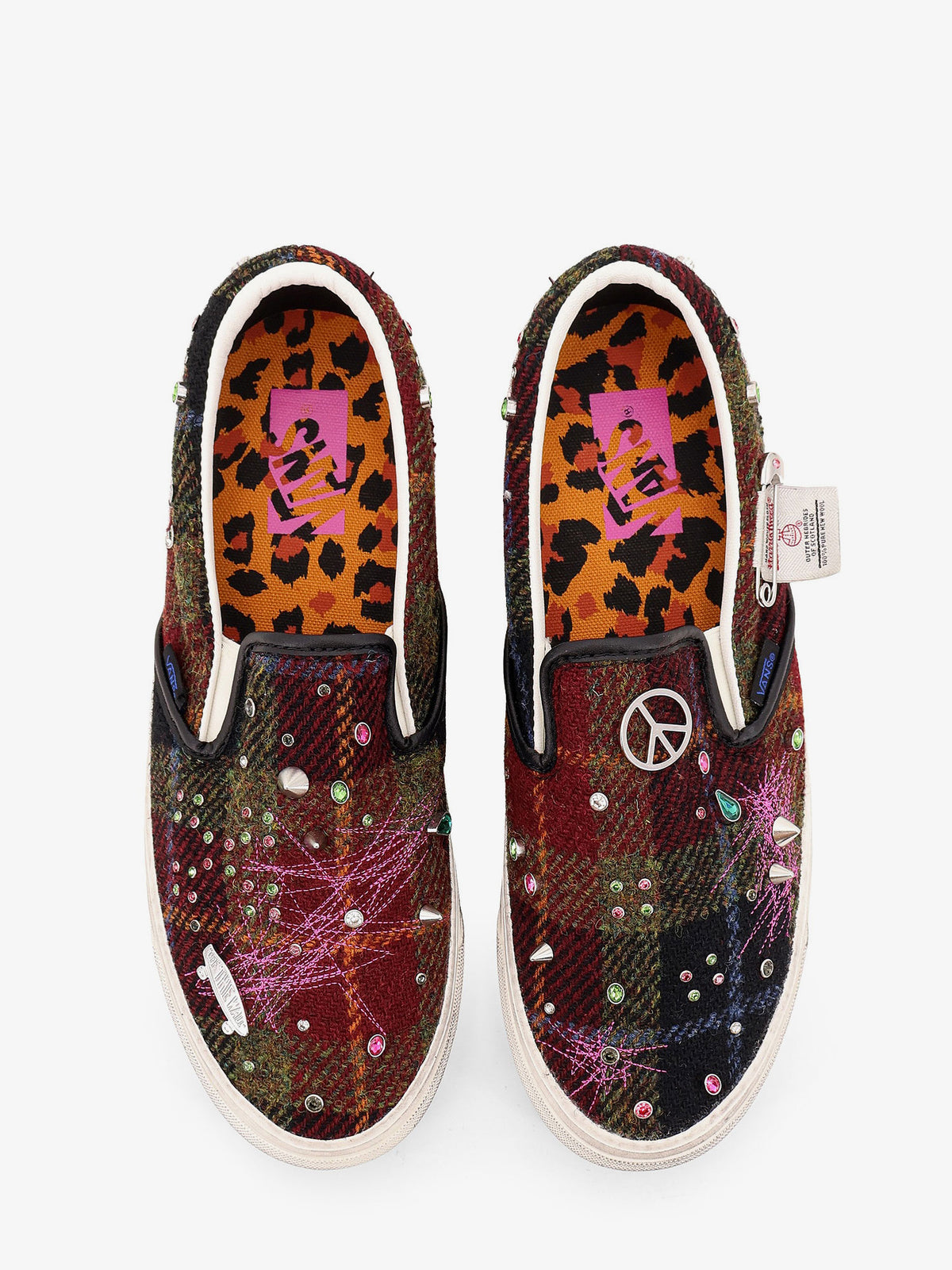 LS Classic Slip On sneakers with studs