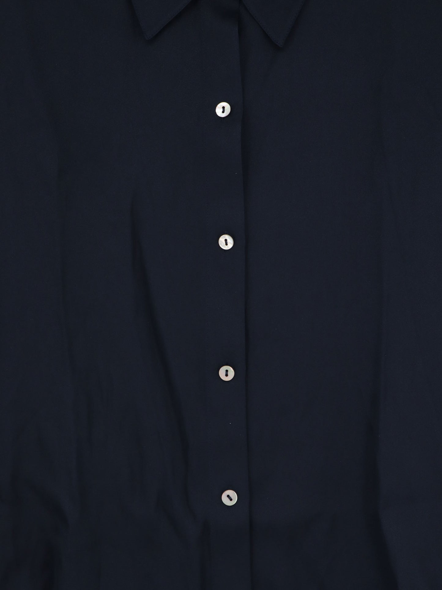 Camicia in misto seta e viscosa