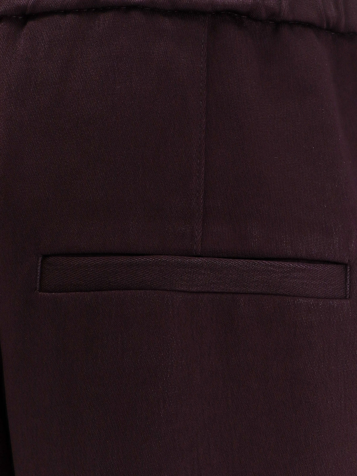 Satin trousers