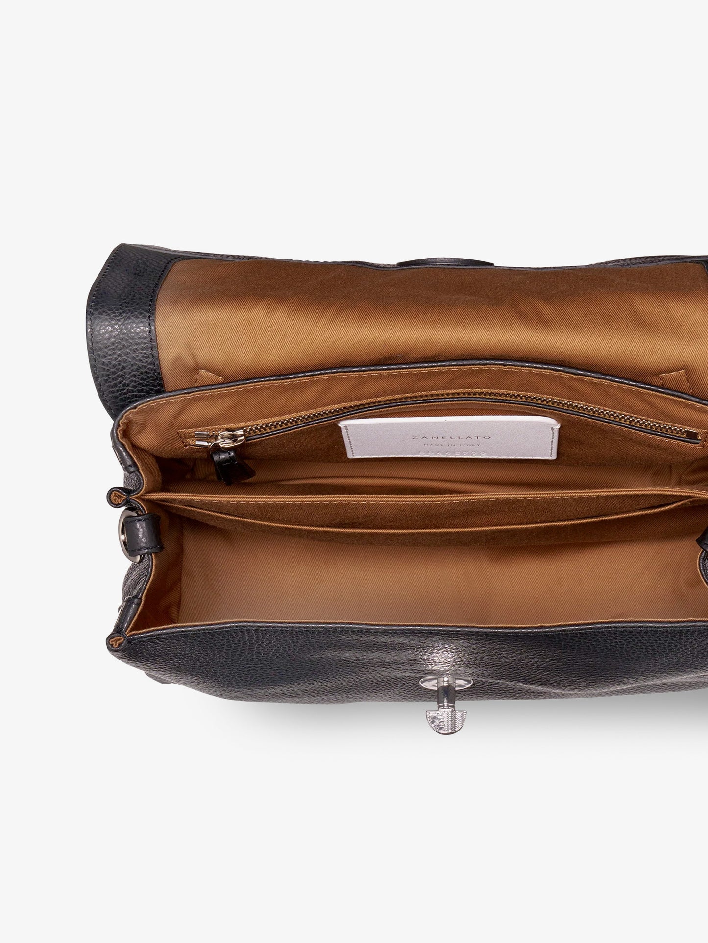 Postina S leather crossbody bag