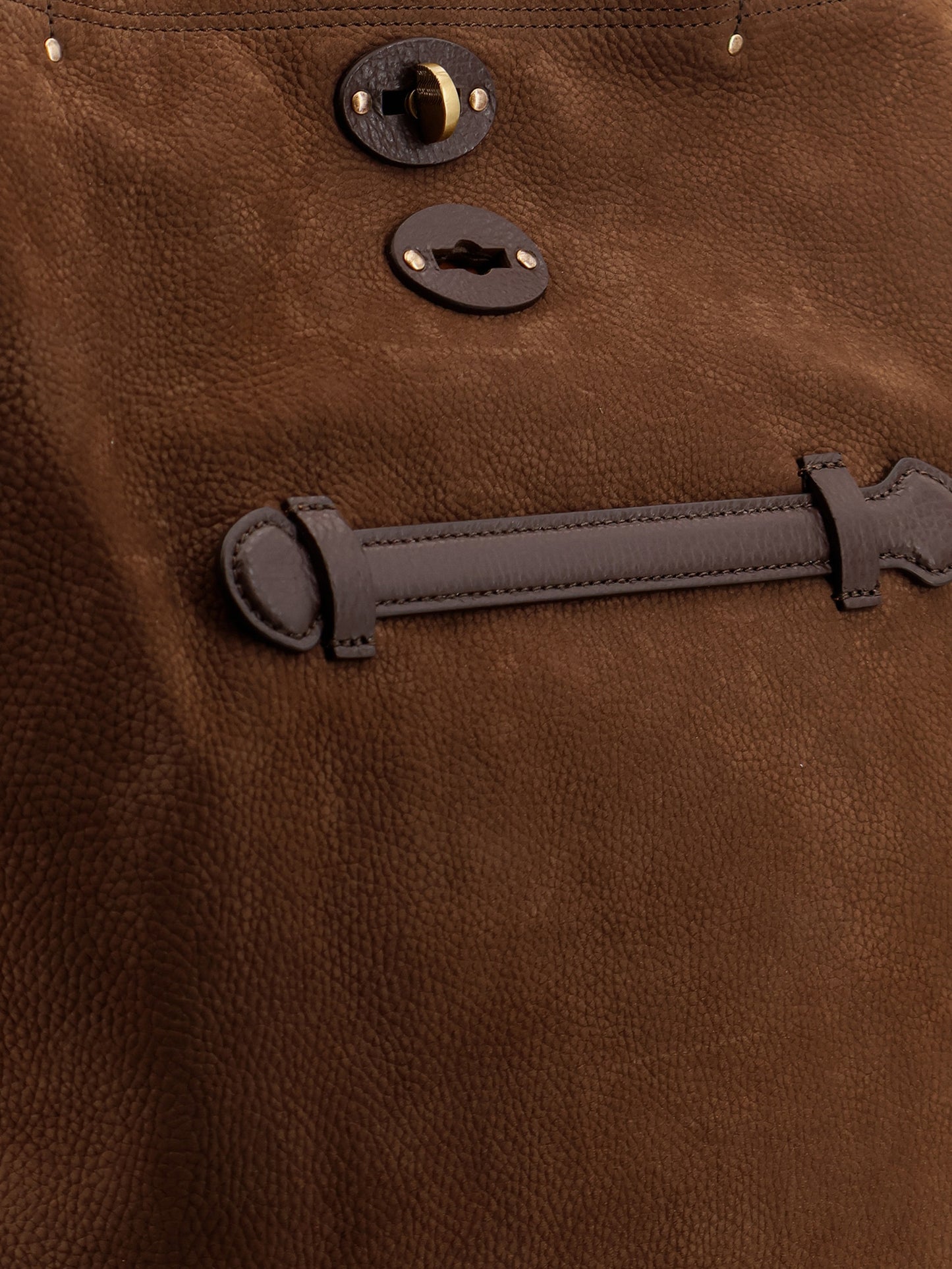 A Spasso Jones hammered leather shoulder bag