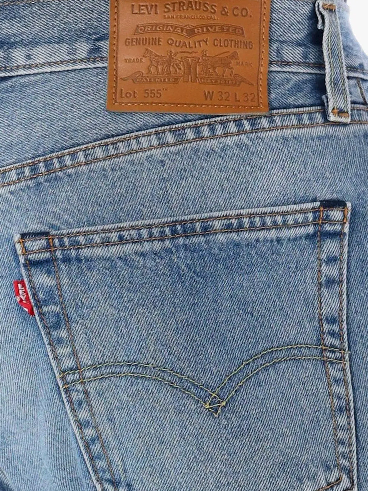 555 Relaxed Straight Jeans