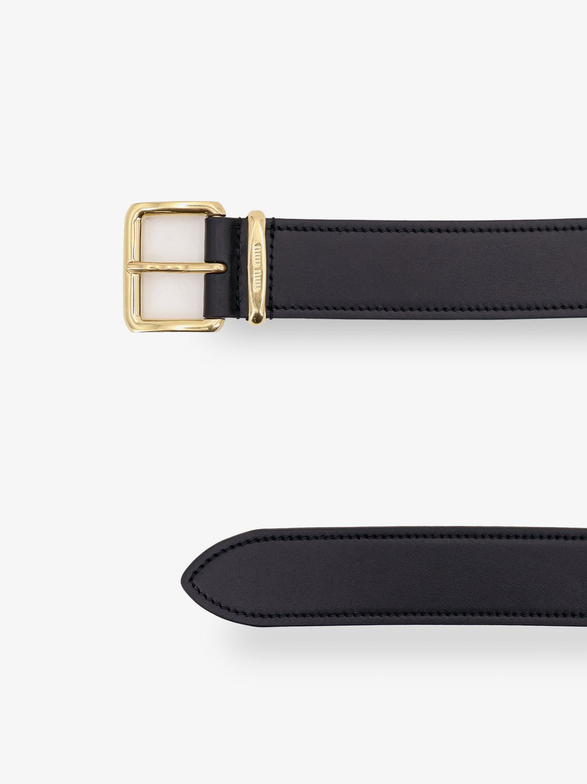 Leather belt