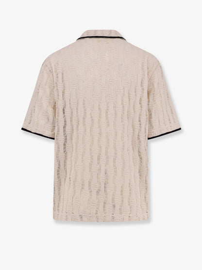 WB Sunny Granny perforated knit shirt thumbnail