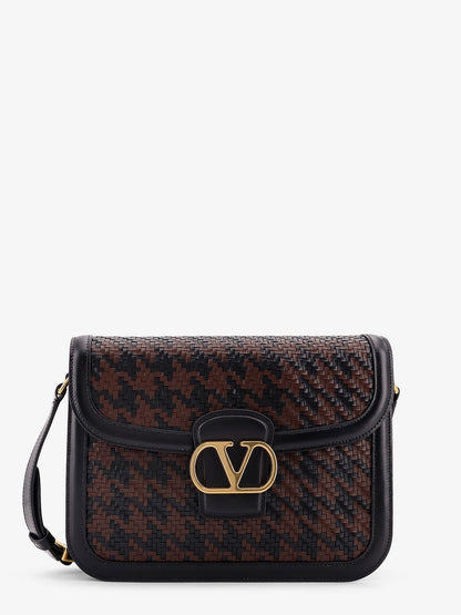 Valentino Garavani 9TO5 woven leather shoulder bag thumbnail