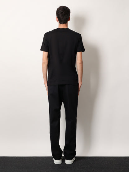 Cotton T-shirt with logo patch thumbnail