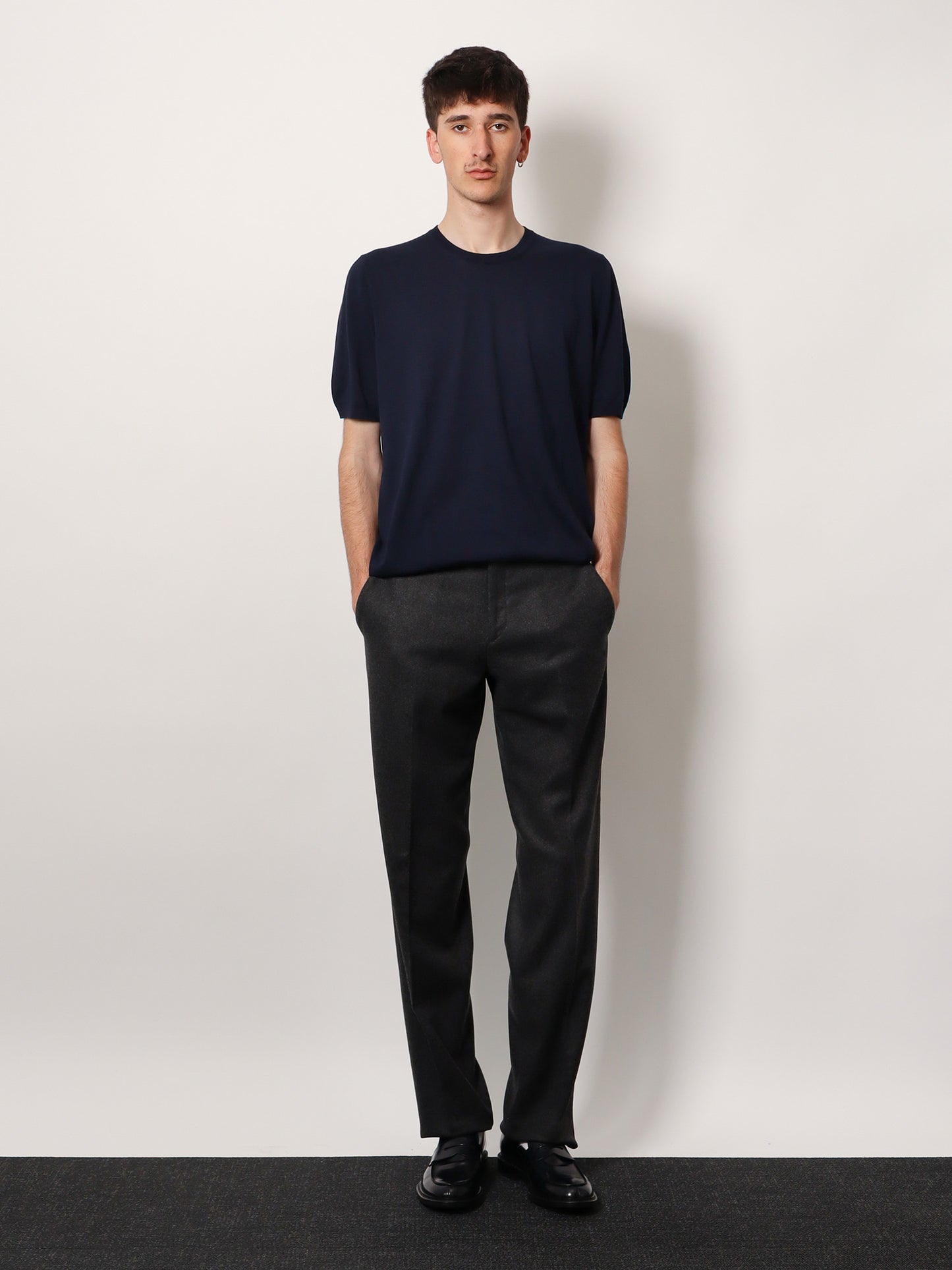 Regular fit cotton sweater