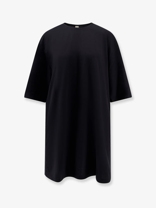 Relaxed Tee lyocell and cotton short dress