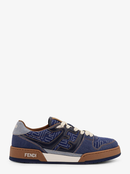 Fendi Match denim sneakers thumbnail