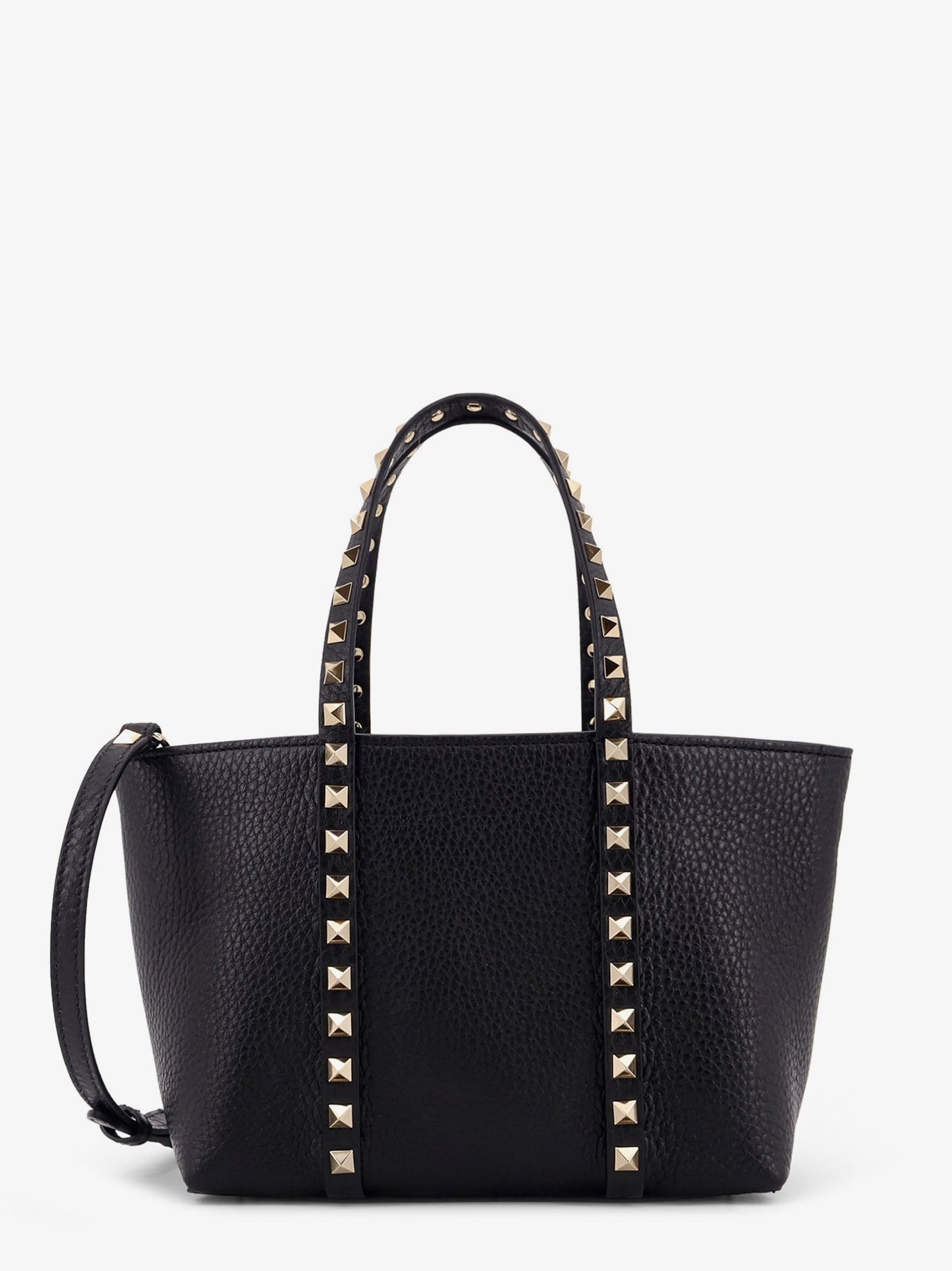 Valentino Garavani Rockstud leather shopping bag