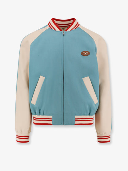 Le Chat de la Maison virgin wool bomber jacket thumbnail