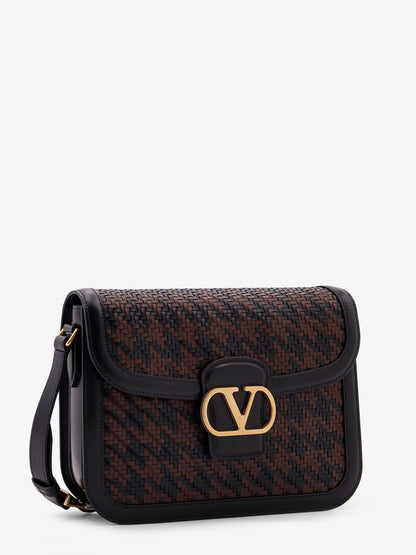 Valentino Garavani 9TO5 woven leather shoulder bag thumbnail
