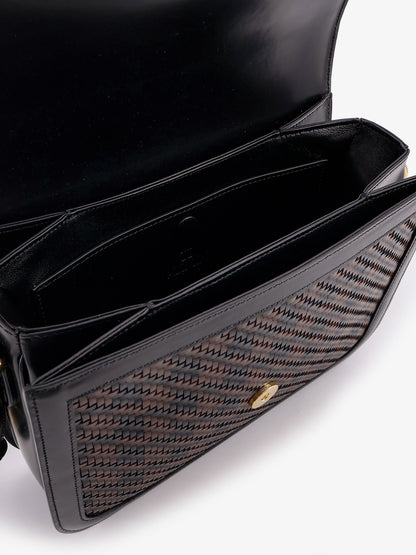 Valentino Garavani 9TO5 woven leather shoulder bag thumbnail