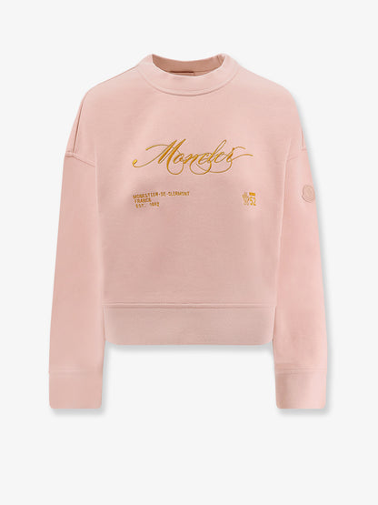 Cotton sweatshirt with Logo patch thumbnail