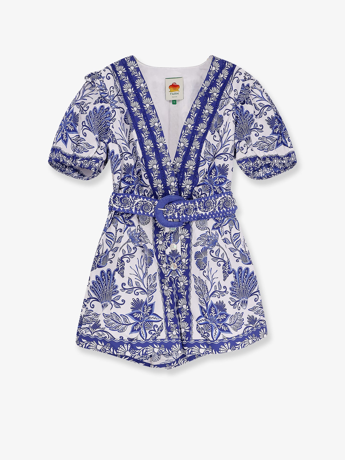 Shell Garden cotton jumpsuit