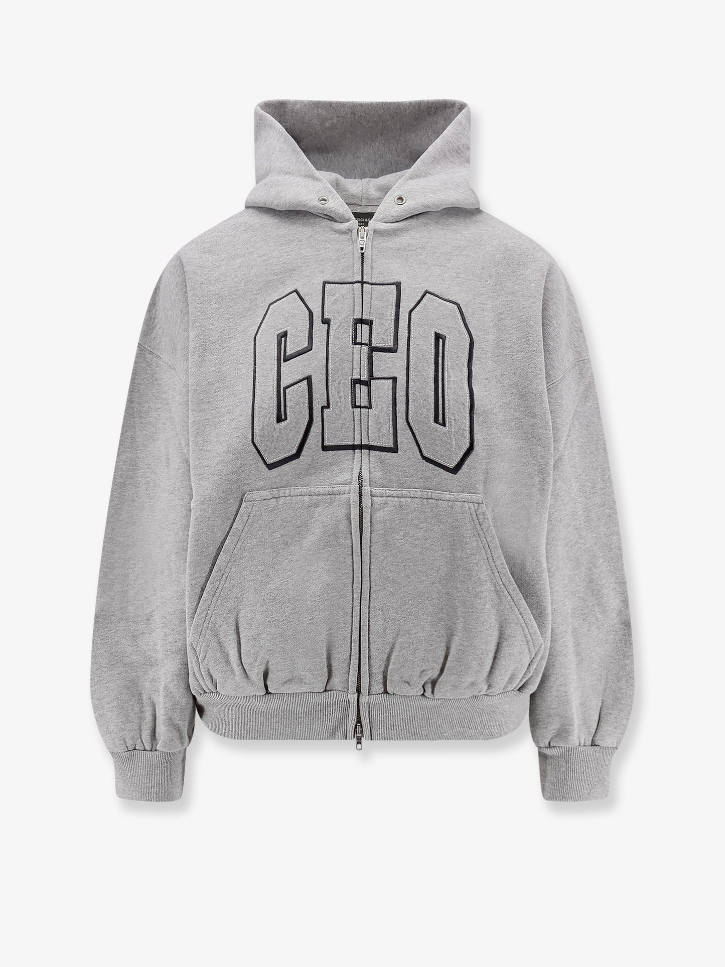 Cotton hooded sweatshirt