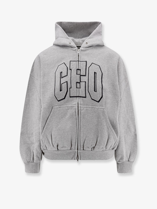 Cotton hooded sweatshirt