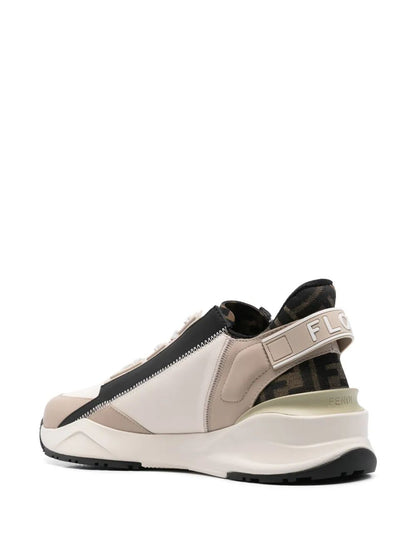 Fendi Flow leather sneakers with FF motif thumbnail