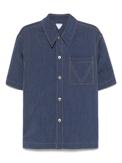 Camicia in lana e cotone thumbnail