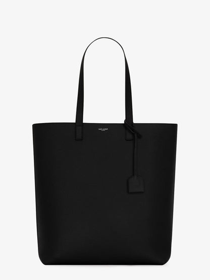 North/South leather tote bag thumbnail