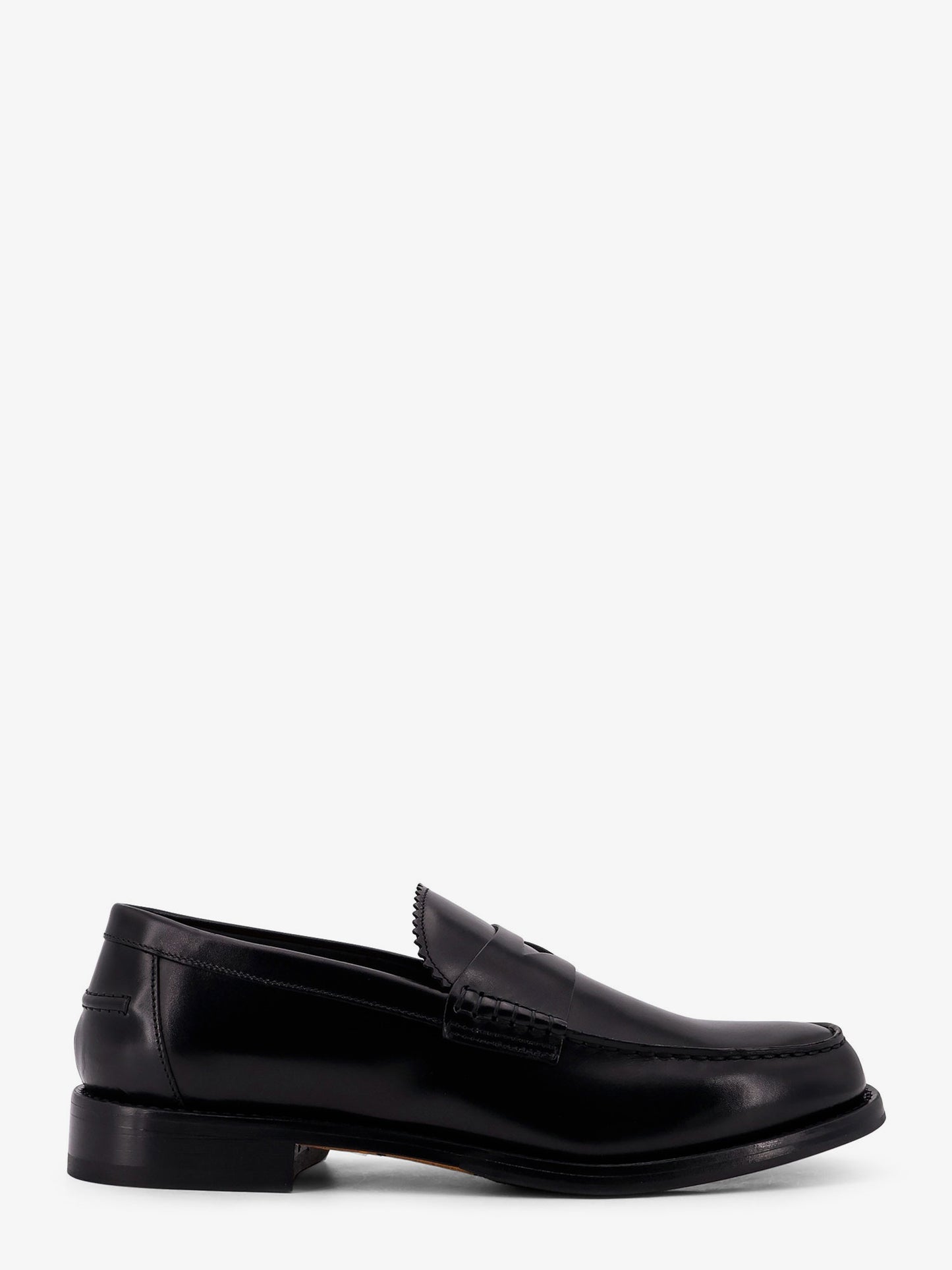 Penny leather loafers