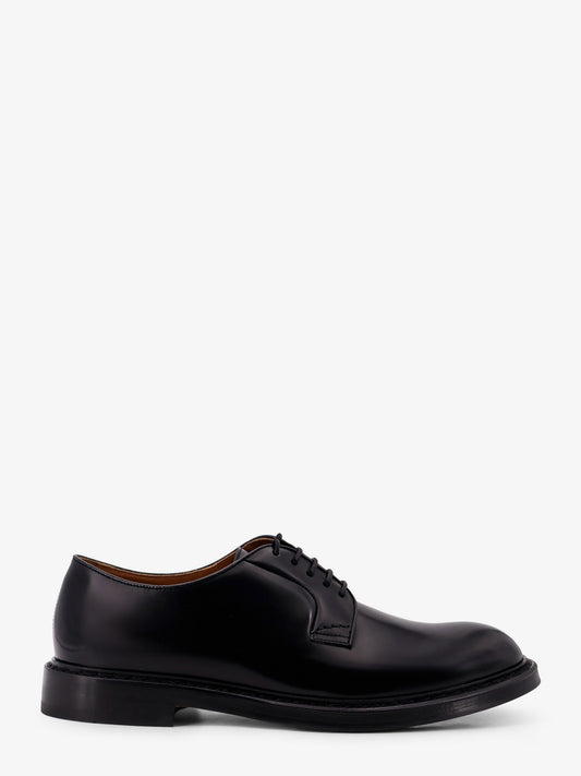 Leather lace-up shoe