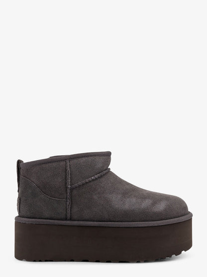 Classic Ultra Mini Platform suede ankle boots thumbnail