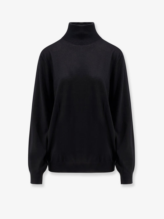 Cashmere and silk turtleneck