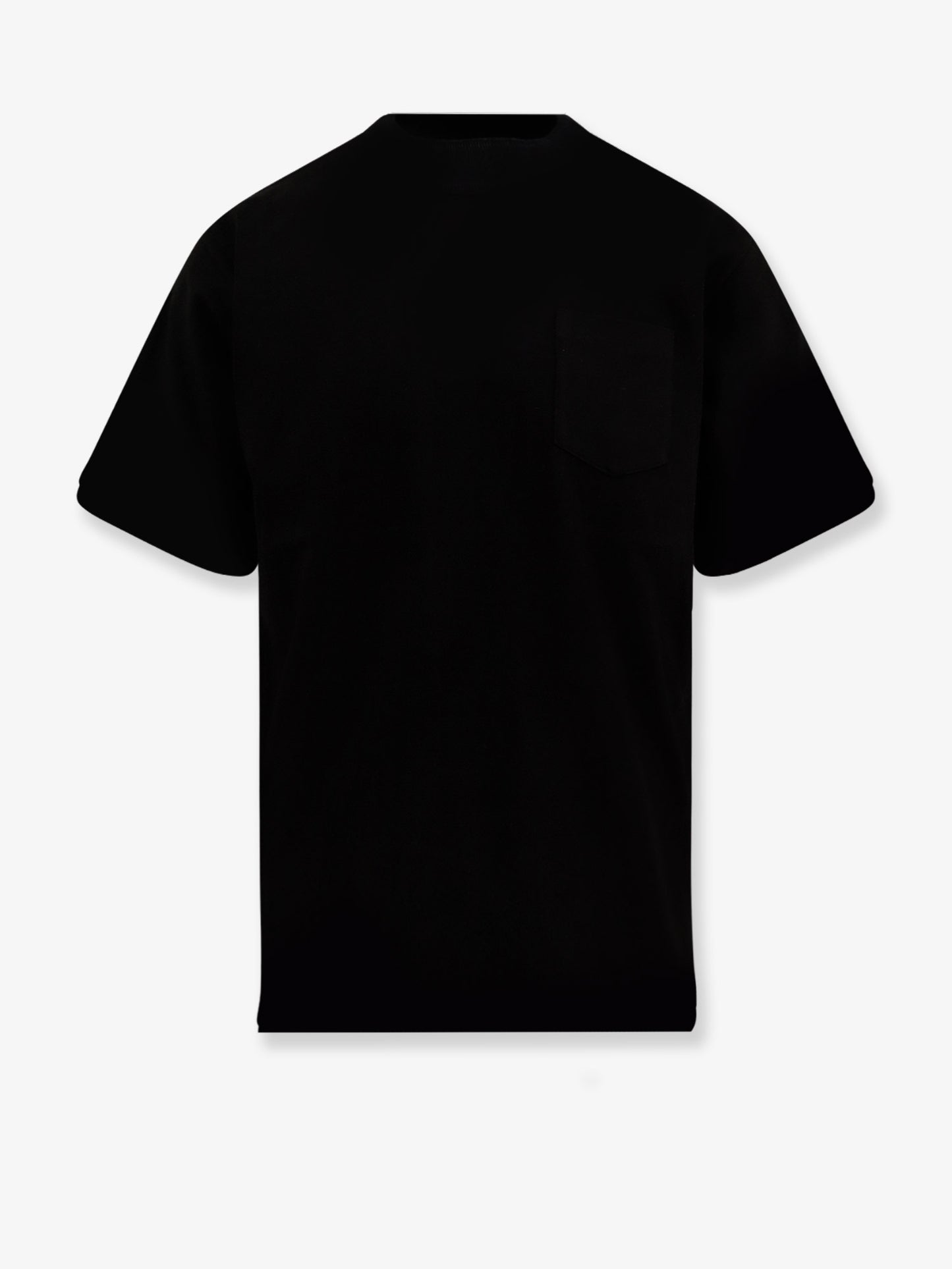 Cotton t-shirt with nylon inserts