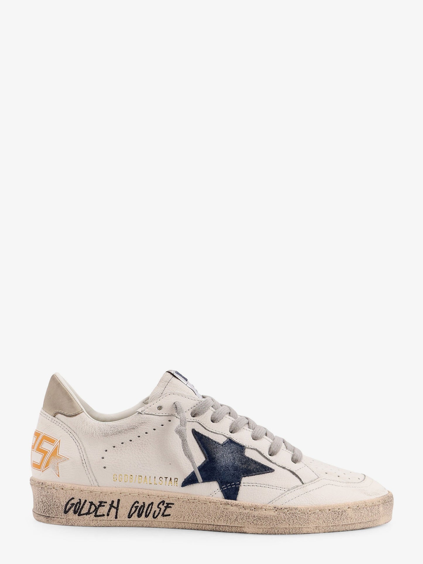 Ball-Star leather sneakers with embossed iconic detail
