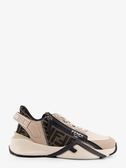 Fendi Flow leather sneakers with FF motif thumbnail