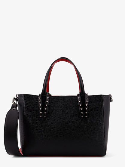 Cabata leather shoulder bag with studs thumbnail