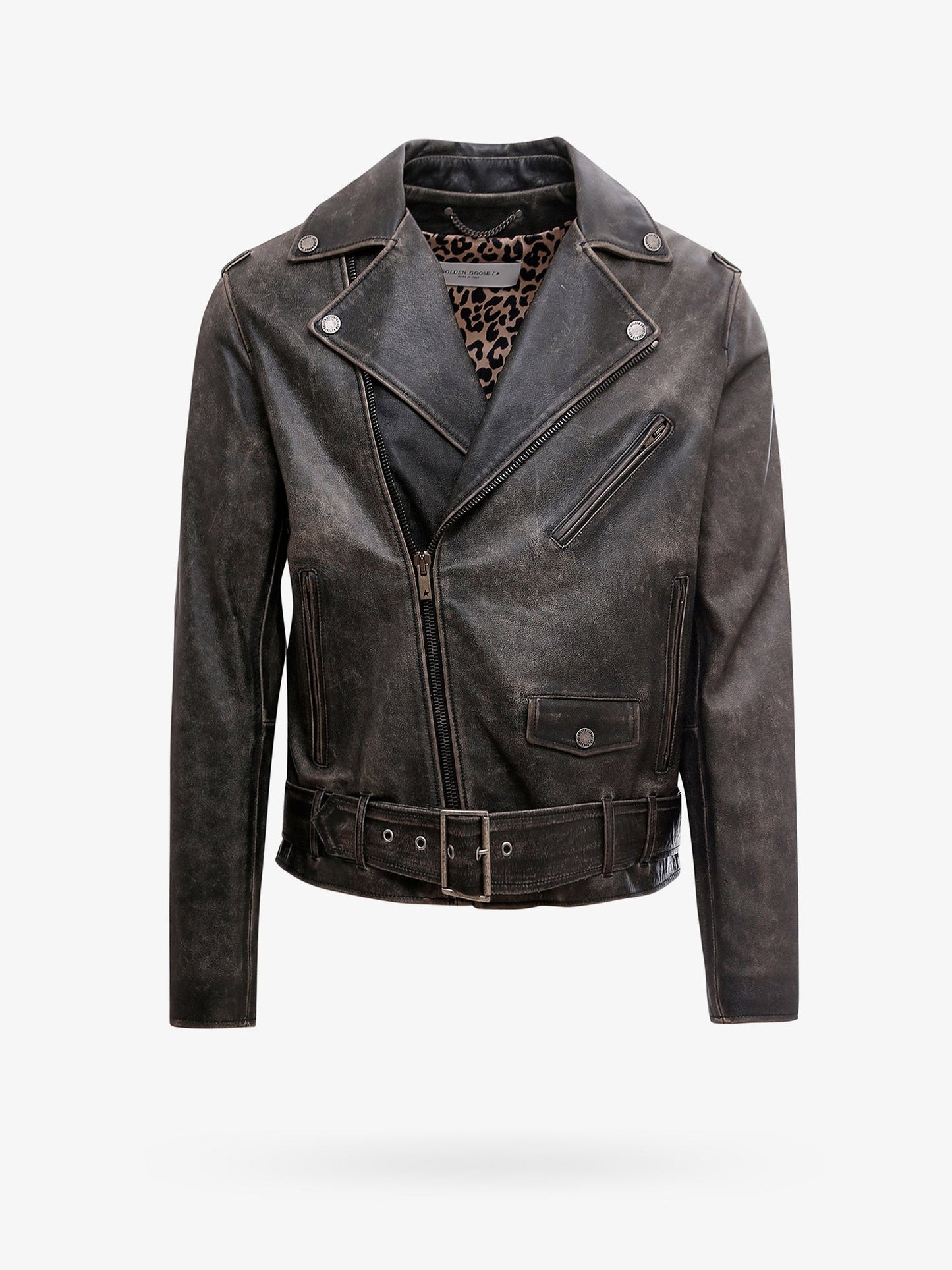 Chiodo Golden leather jacket