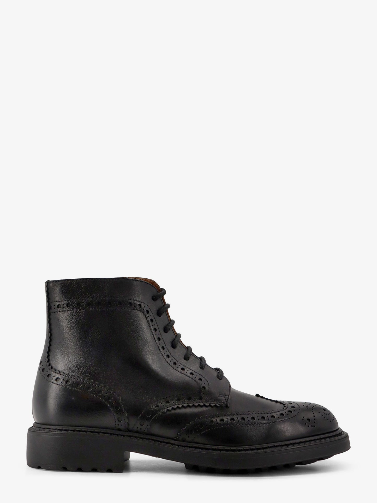 Triumph leather ankle boots