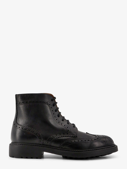 Triumph leather ankle boots