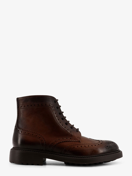 Triumph leather ankle boots